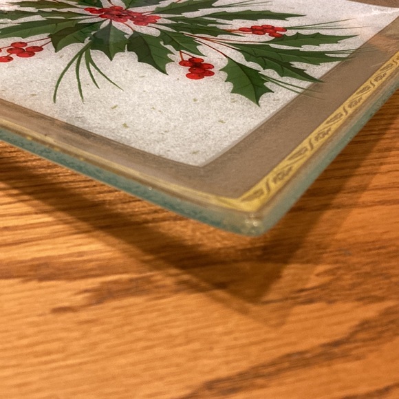 Gorham HOLLY GLASS DISH - Picture 8 of 10